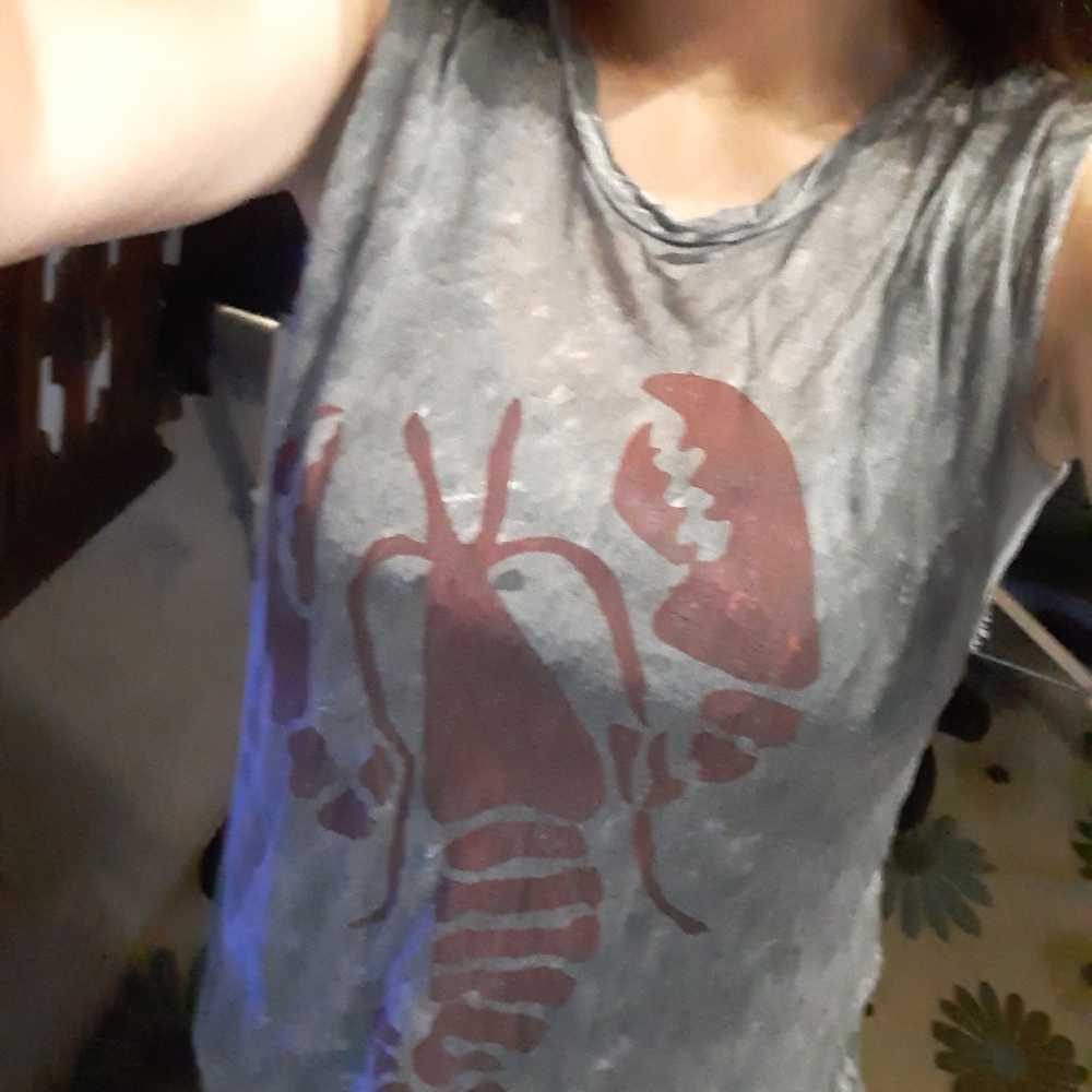 Cute lobster top